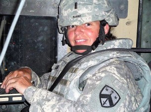 2011 - May - Amanda Deployed in Iraq